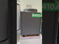 Bereiken van een consistente levering van warm water met 22 kW commerciële luchtwarmtepompen